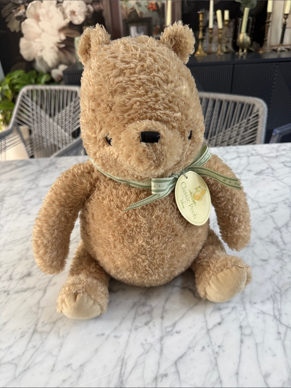 NWT Disney Classic Pooh Plush A Bear and His Things 2008